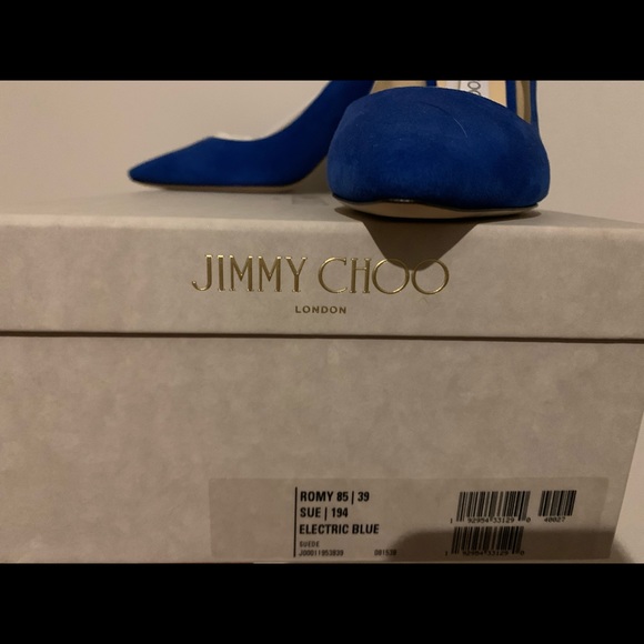 Jimmy Choo Electric Blue Pumps